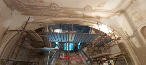 Fațada de Nord a Cazinoului din Constanța finalizată și dezvelită