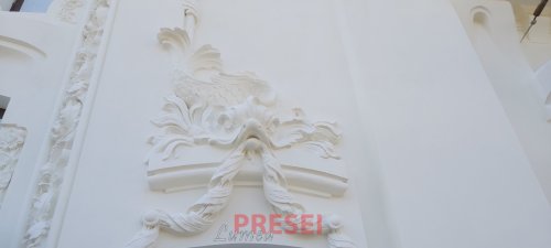 Fațada de Nord a Cazinoului din Constanța finalizată și dezvelită