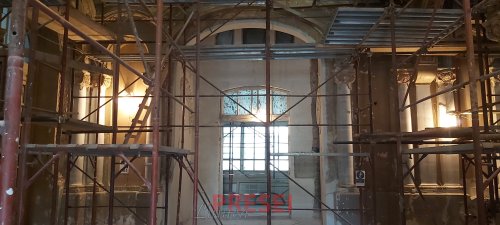 Fațada de Nord a Cazinoului din Constanța finalizată și dezvelită