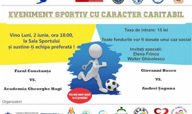 Eveniment caritabil la Sala Sporturilor din Constanța