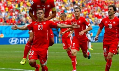 Elveția se califică în optimile de finală, după 3-0 cu Honduras