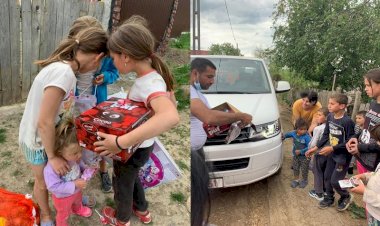 Foto: Voluntari de la UNITED le-au dus alimente familiilor izolate și bătrânilor singuri din Munții Apuseni