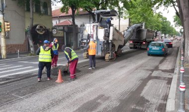 Atenție, șoferi! Au început lucrările de frezare pe strada I.G. Duca