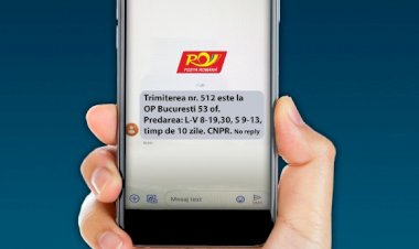 Poşta Română anunță clienții prin SMS la sosirea coletelor din China