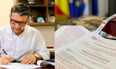 Primarul Decebal Făgădău, a semnat autorizația pentru lucrările de reabilitare a Cazinoului