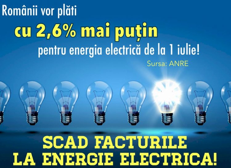 Facturi mai mici la curentul electric