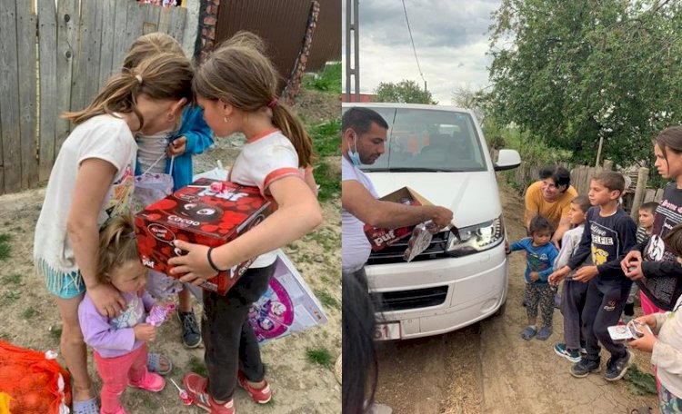 Foto: Voluntari de la UNITED le-au dus alimente familiilor izolate și bătrânilor singuri din Munții Apuseni