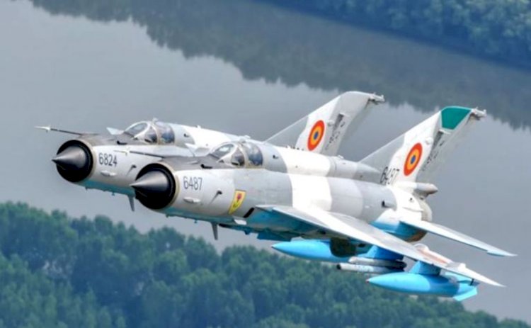 MiG-uri româneşti au interceptat aeronave ruseşti deasupra Mării Negre