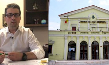 Decebal Făgădău a semnat contractul de finanțare pentru Teatrul de Stat Constanța