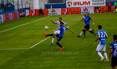 Viitorul rămâne primul loc în play-out-ul Ligii I după victoria cu 2-1 în fața echipei Poli Iași