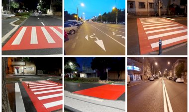 Se reface infrastructura de semnalizare rutieră pe arterele reabilitate din oraș