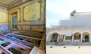 Grinzile făcute de Saligny la Cazinoul din Constanța, în stare bună și după 100 de ani