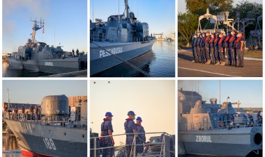 Trei nave militare românești, la un exercițiu în Marea Neagră organizat de Bulgaria
