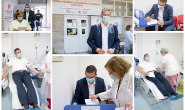 Horia Țuțuianu: Îi îndemn pe toți liderii politici și pe toți consilierii județeni să doneze sânge