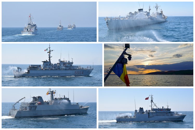 Misiune NATO îndeplinită cu succes pentru dragorul maritim Locotenent Lupu Dinescu