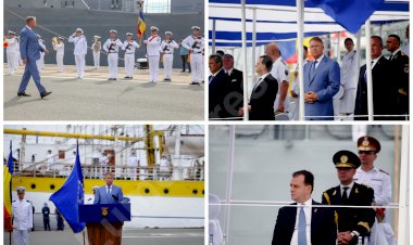 FOTO - Ziua Marinei Române a fost sărbătorită, în premieră, fără spectatori
