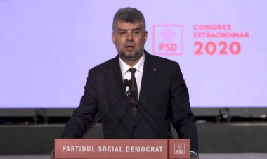 Marcel Ciolacu a fost ales preşedinte al Partidului Social Democrat