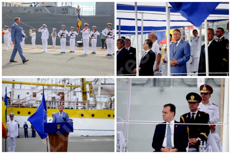 FOTO - Ziua Marinei Române a fost sărbătorită, în premieră, fără spectatori