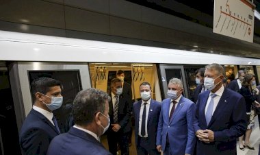 Iohannis, la inaugurarea magistralei M5: Cea mai mare realizare de după Revoluție