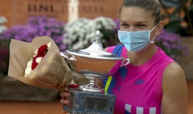 Simona Halep este campioană la Roma