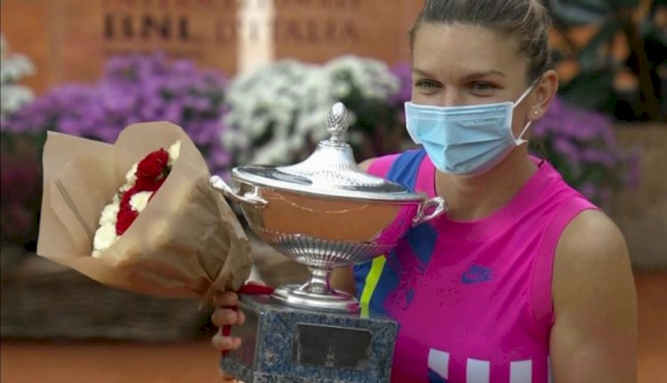 Simona Halep este campioană la Roma