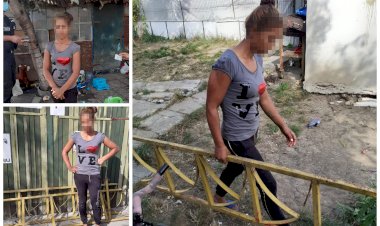 Doi tineri din Constanța au furat gardul de la locul de joacă