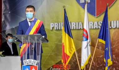 Primarul George Scupra a depus jurământul. Scupra: Ne propunem în continuare proiecte bune pentru comunitate