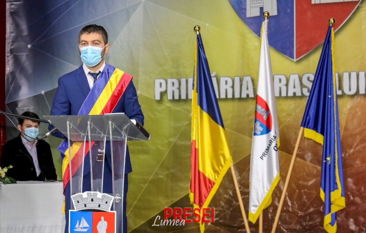 Primarul George Scupra a depus jurământul. Scupra: Ne propunem în continuare proiecte bune pentru comunitate