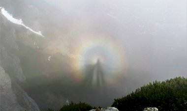 Fenomen foarte rar surprins în imagini în munţii Bucegi