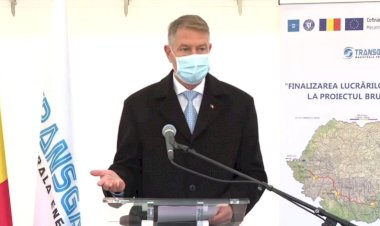 Iohannis: Felicit compania Transgaz pentru finalizarea primei faze a celui mai ambiţios proiect din domeniul energiei