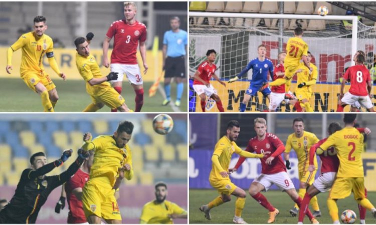 România U21 - Danemarca U21 1-1. Naționala de tineret calificată la EURO pentru a doua oară consecutiv