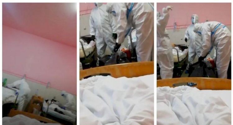 Femeie cu COVID-19 moartă în salon şi pusă direct în sac pentru înmormântare în faţa celorlalţi pacienţi