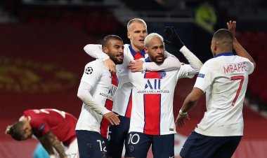 PSG a câștigat derby-ul serii cu Manchester United din Liga Campionilor