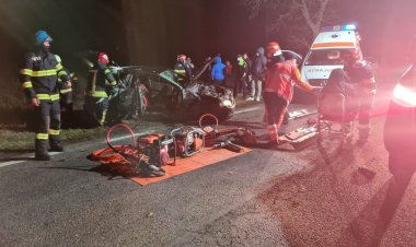 FOTO Accident rutier grav între Ciocârlia și Cobadin. Un tânăr de 23 de ani a decedat