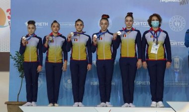 Argint pentru echipa României la Campionatele Europene de gimnastică artistică
