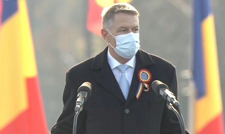 Iohannis: Criza sanitară ne obligă să marcăm Ziua Naţională în alte registre decât cele obişnuite