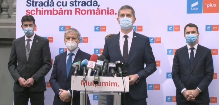 Dan Barna: Dacian Cioloș este propunerea USR-PLUS ca de premier. Nu vrem nicio formulă în care PSD-ul să fie implicat