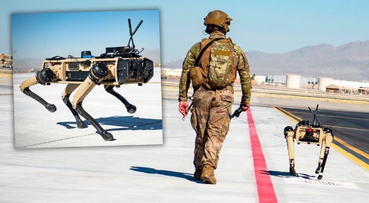 Bazele militare ale Forţelor Aeriene ale SUA vor fi păzite de câini-roboţi