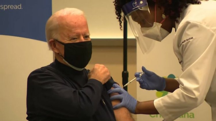 Joe Biden a fost vaccinat împotriva COVID-19 (VIDEO)