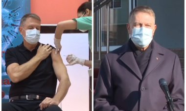 Iohannis, după ce s-a vaccinat anti-COVID-19: Vaccinarea și restricțiile, soluția pentru ieșirea din pandemie