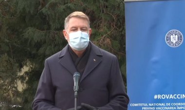 Iohannis: Multă lume vrea să se vaccineze. Sperăm ca la vară să terminăm pandemia