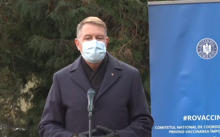 Iohannis: Multă lume vrea să se vaccineze. Sperăm ca la vară să terminăm pandemia