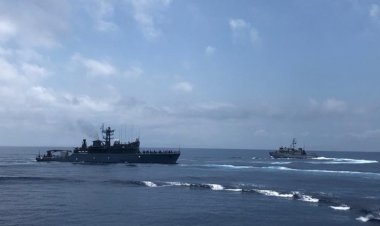 FOTO Instrucție întrunită, în plan naval, terestru și aerian