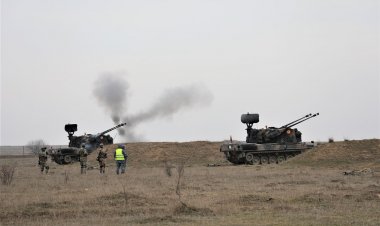 Militarii Batalionului 288 Apărare MILCOV din Focșani care pleacă în misiune în Polonia, au tras la Capu Midia
