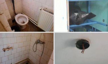 Spitalul groazei din Turnu Măgurele. Muncitori fără mască obligaţi să dărâme un zid lângă mortul de COVID
