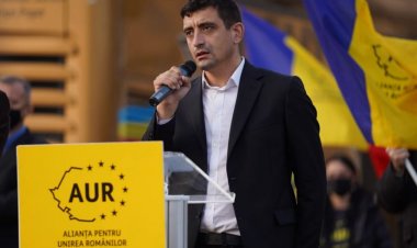 Simion se întâlnește cu minerii intrați în greva foamei. AUR solicită Guvernului să achite restanțele