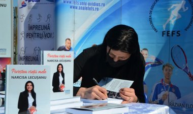 Marea handbalistă Narcisa Lecuşanu şi-a lansat volumul memorialistic POVESTEA VIEȚII MELE