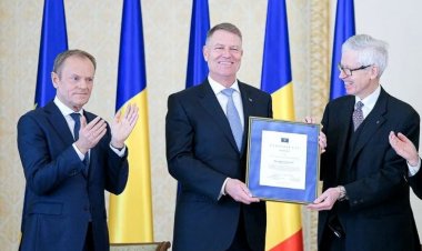 Preşedintele Klaus Iohannis a primit premiul european Coudenhove-Kalergi