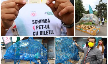 Campania SCHIMBĂ PET-UL CU BILETUL continuă în luna iunie la Constanța