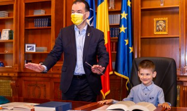 Ludovic Orban, consilier profesional pentru o fetiță care vrea să devină astronaut